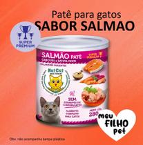 Patê Natural Super Premium Gato Salmão - Comida para Gato, Ração úmida, Alimento para Gatos
