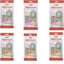 Patê Para Gato Snack Cremoso Nutrisco Kit Mix 6 Unid 56g