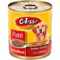 Patê Premium Colosso Para Cães Sabor Carne - Ração Úmida