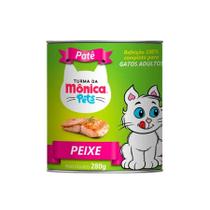 Patê Turma da Mônica Pets para Gatos Adultos Peixe 280gr