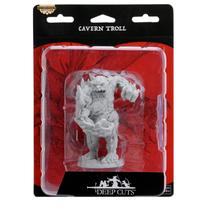 Pathfinder em miniatura Deep Cuts Cavern Troll sem pintura