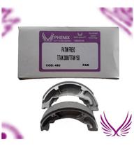 Patim De Freio Titan 160/150/125 Fan 125/150/160 Std 2 Pares