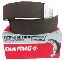 Patim freio crypton 115 dianteiro traseiro diafrag Patim freio crypton 115 dianteiro traseiro diafrag