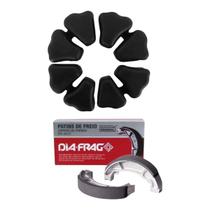 Patim freio titan 150 titan 160 com bucha coroa