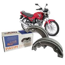 Patim Lona de Freio - A2u Parts - Yamaha Fazer Factor Ybr Crypton Neo Crosser DT RD RX TDM Xtz Virago