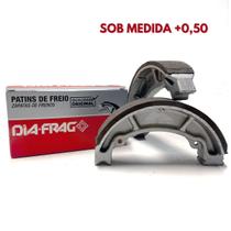 Patim Lona de Freio Diafrag (+0,50) Ybr 125 Factor 125 Xtz 125 Xt 225 Virago 250 Crosser 150 Apache 150 Hunter