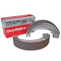 Patim Lona de Freio Diafrag - CG 125 83-99 XLX 250r XLR 250 - Dianteira - MEDIDA STANDARD Patim Lona de Freio Diafrag - CG 125 83-99 XLX 250r XLR 250 - Dianteira - MEDIDA STANDARD