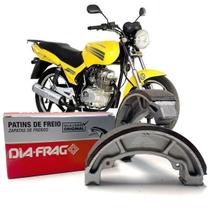 Patim Lona de Freio Diafrag - Dafra Speed 150, Kansas 150 Kansas 250 Mirage 150 - Traseira - MEDIDA STANDARD Patim Lona de Freio Diafrag - Dafra Speed 150, Kansas 150 Kansas 250 Mirage 150 - Traseira - MEDIDA STANDARD