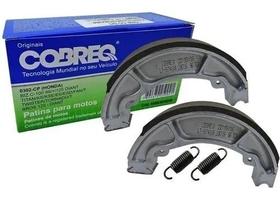 Patim Lona de Freio Original Cobreq - Yamaha Dt, Rd, Rx, TT, Xt e Ybr