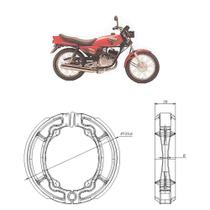 Patim Lona Freio Cobreq Yamaha RD RDZ 135 1987-1999