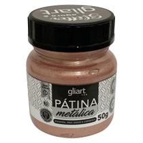 Patina Metálica Gliart 50gr Gold Rose