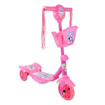 Patinete 3 Rodas c/ Cesta Rosa CV192317