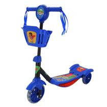 Patinete 3 rodas com cestinha infantil menino menina - Zippy Toys