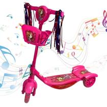 Patinete 3 Rodas Infantil Dobrável com Som Luz Crianças Lazer Brinquedo Parque Ar Livre Menino Menina Coordenação Motora Patinete 3 Rodas Infantil Dobrável com Som Luz Crianças Lazer Brinquedo Parque Ar Livre Menino Menina Coordenação Motora