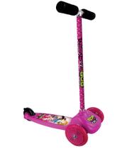 Patinete 3 Rodas Pop Fashion Girls Rosa Brinquedo Fenix