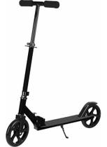 Patinete Adulto 20cm Preto Juvenil Roda Grande 80kg