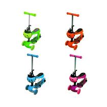 Patinete Andador Infantil de 3 Rodas Com Luz Led Assento e Cestinha Para Crianças Patinete Andador Infantil de 3 Rodas Com Luz Led Assento e Cestinha Para Crianças