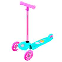 Patinete Articulado Menina Scooter Infantil Criança Corrida