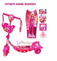 Patinete Barbie Boiadeira