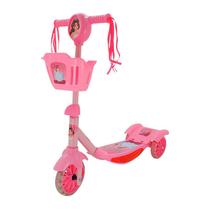 Patinete Cestinha/Luz Princesa Zippy Toys