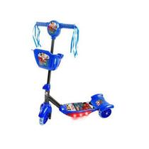Patinete com Cesta AZUL com LUZ 3 Rodas DM TOYS DMR5026