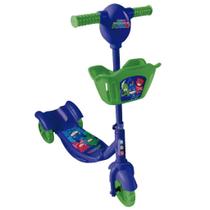 Patinete Com Luzes Pj Masks - Multikids