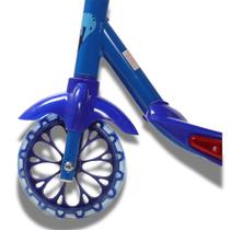 Patinete De 3 Rodas Azul E Rosa Infantil Com Luzes E Música Divertida - Kiddy