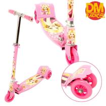 Patinete de 3 Rodas Radical Top Belinda Rosa - DM Radical