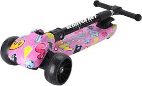 Patinete Dobrável Scooter Net Grafite Menina Zoop ZP01060