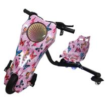 Patinete Eletrico 3 Rodas Triciclo Infantil Drift Bluetooth