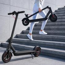 Patinete Elétrico com Amortecedor Premium Dobrável 35km até 120kg Motorizado 500W Patinete Elétrico com Amortecedor Premium Dobrável 35km até 120kg Motorizado 500W