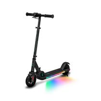 Patinete Elétrico Infantil Dobrável DROP GOKIDS 100W 24v com Luzes LED RGB Preto