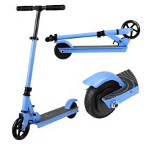 Patinete Elétrico infantil dobrável recarregável até 50KG pneu antifuro 150W Potência ideal para passeios seguros Prático fácil de usar