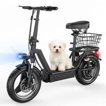 Patinete Elétrico Misodo 1000W 48V Autonomia de 56 km Dobrável com Assento Patinete Elétrico Misodo 1000W 48V Autonomia de 56 km Dobrável com Assento