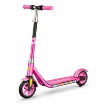 Patinete Elétrico Scooter Infantil com LED Base Antiderrapante Ajustável 150W Até 60Kg Rosa Patinete Elétrico Scooter Infantil com LED Base Antiderrapante Ajustável 150W Até 60Kg Rosa