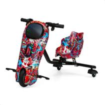 Patinete Elétrico Triciclo Infantil Drift 350w 36v Farol Redondo