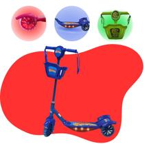 Patinete Infantil 3 Rodas 99 Toys com Cesta e Luz LED Dinossauro, Unicórnio, carros Verde, Rosa ou Azul Patinete Infantil 3 Rodas 99 Toys com Cesta e Luz LED Dinossauro, Unicórnio, carros Verde, Rosa ou Azul