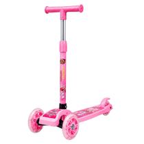 Patinete Infantil 3 Rodas com Luz Led e Altura Ajustável até 71cm Menino Menina Criança Suporta Até 35kg - Patinete Infantil 3 Rodas com Luz Led e Altura Ajustável até 71cm Menino Menina Criança Suporta Até 35kg -