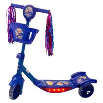 Patinete Infantil 3 Rodas Com Música E Luz Radical - Arcani Toys