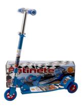 Patinete Infantil 3 Rodas Dobrável Ajustável Brinquedo 50kg