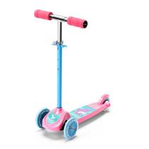 Patinete Infantil 3 Rodas Unicórnio Rosa Atrio