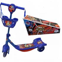 Patinete Infantil 3 Rodinhas Luz E Som 99toys Verde