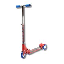 Patinete infantil ajustavel e dobravel homem-aranha - bbr toys