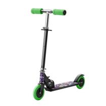 Patinete Infantil Átrio Monster 2 Rodas Guidão Ajustável Preto E Verde