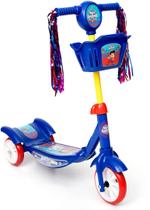 Patinete Infantil Azul com Led Turma da Aventura Uni Toys