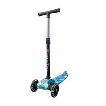 Patinete Infantil Azul Menino Rodas LED Colorido Até 25kg Ajuste 4 Alturas 3 Anos Dobrável Cert Inmetro Patinete Infantil Azul Menino Rodas LED Colorido Até 25kg Ajuste 4 Alturas 3 Anos Dobrável Cert Inmetro