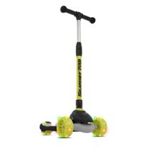 Patinete Infantil Bandeirante Skatenet Led Pro Dobrável Preto