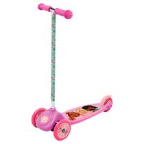 Patinete Infantil Barbie com 3 Rodas Fun