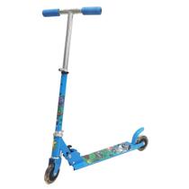 Patinete Infantil com 2 Rodas e Luz Regulável Azul Até 50kg