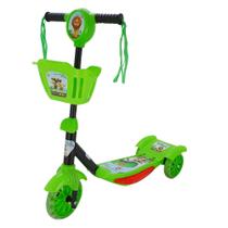 Patinete Infantil Com 3 Rodinhas Cestinha Luz e Som Zippy - Zippy Toys